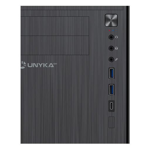 EAN 8436617921018 - UNYKAch AERO C12 V2 Micro Torre Negro imagen 2