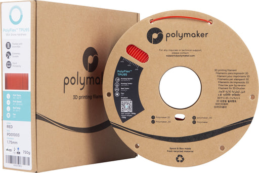 EAN 6938936710615 - Polymaker PD01003 material de impresión 3d Rojo 750 g imagen 2