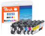 EAN 7640460542226 - Peach LC-3233 cartucho de tinta 5 pieza(s) Negro, Cian, Magenta, Amarillo imagen 1