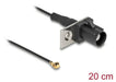 EAN 4043619907281 - DeLOCK 90728 cable coaxial 1.13 0,2 m FAKRA A I-PEX MHF1 Negro imagen 2