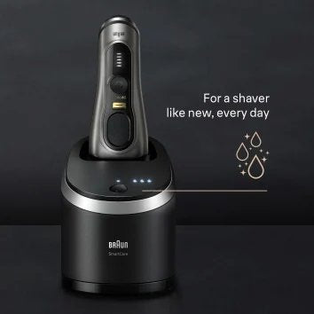 EAN 7500435218221 - Braun Series 9 Pro+ 9565cc Wet & Dry Máquina de afeitar de láminas Recortadora Metálico imagen 6