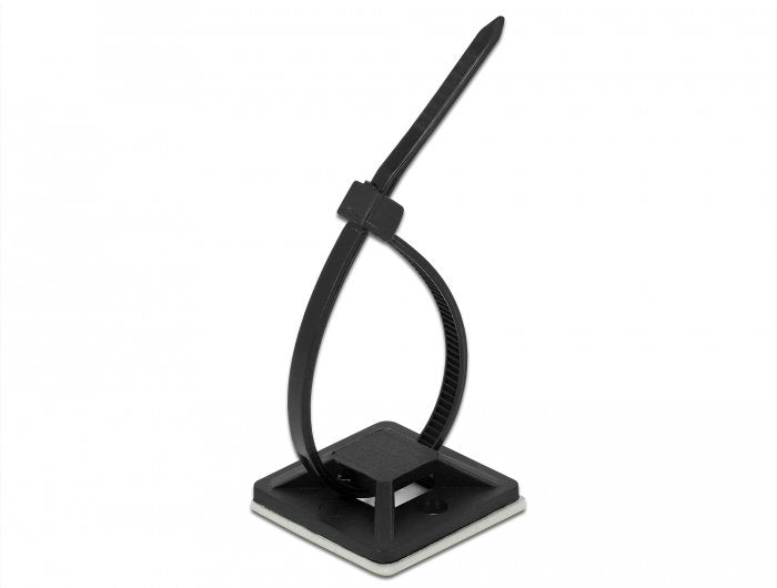 EAN 4043619186747 - DeLOCK 18674 soporte para brida Negro Nylon 10 pieza(s) imagen 2