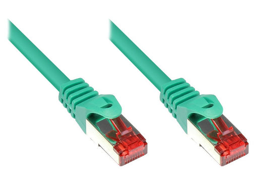 EAN 4014619494385 - Alcasa 0.25m Cat6 S/FTP cable de red Verde 0,25 m S/FTP (S-STP) imagen 1