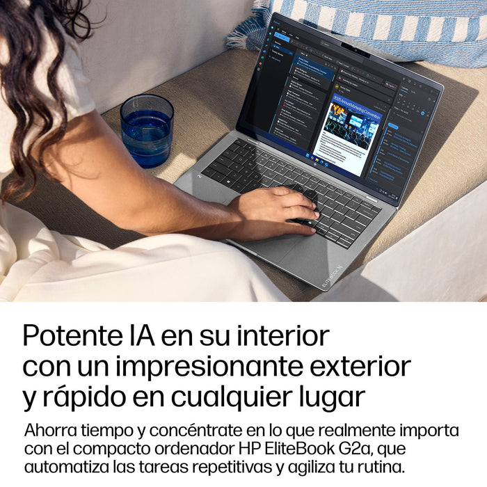EAN 821844971420 - HP EliteBook X G2a 14 inch Notebook Next Gen AI PC Wolf Pro Security Edition Copilot+ PC AMD Ryzen AI 5 Po imagen 5