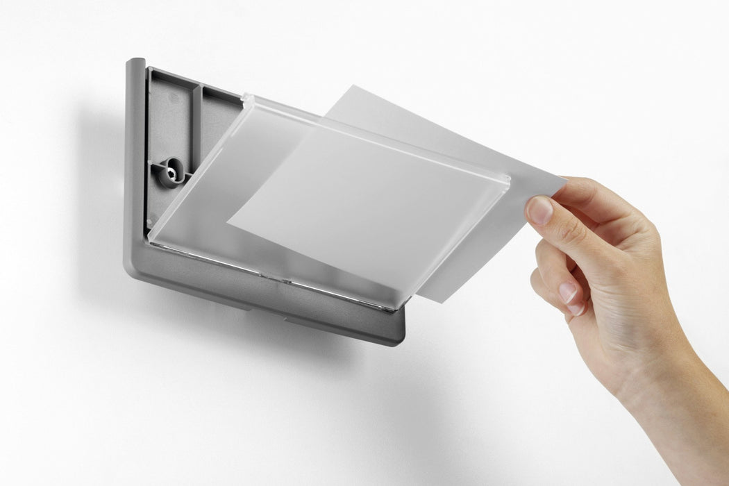 EAN 4005546405568 - Durable 486737 portacartel y stand de información Portacarteles A4 Plástico Grafito imagen 14