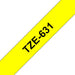 EAN 4977766686686 - Brother TZE-631 cinta para impresora de etiquetas Negro sobre amarillo imagen 1