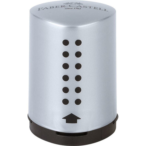 EAN 4005401837008 - Faber-Castell 183700 sacapuntas Sacapuntas manual Negro, Plata imagen 1