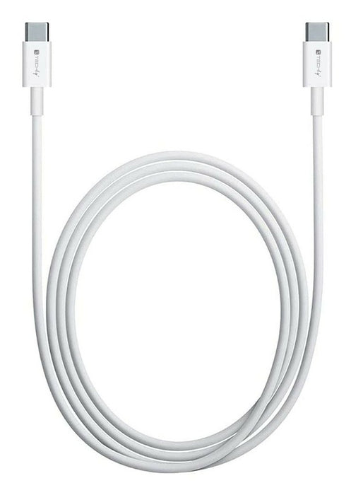 EAN 8059018365870 - Techly ICOC-MU4-40G240W1 cable USB USB4 Gen 3x2 1 m USB C Blanco imagen 5