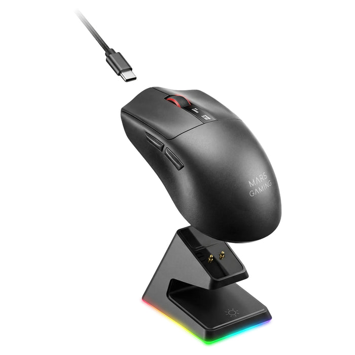 EAN 8435693114277 - Mars Gaming MMWELITE ratón Juego mano derecha Bluetooth Óptico 20000 DPI imagen 2