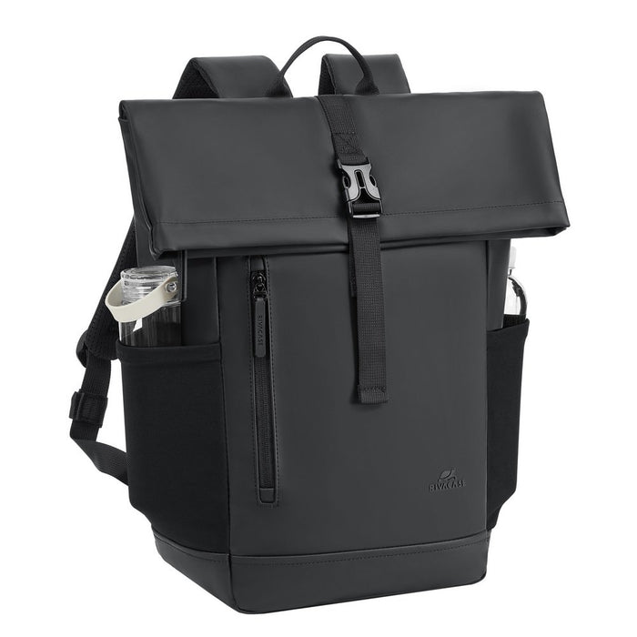 EAN 4260709016221 - Rivacase Eden mochila Mochila enrollable Negro Poliéster, cuero PU imagen 9