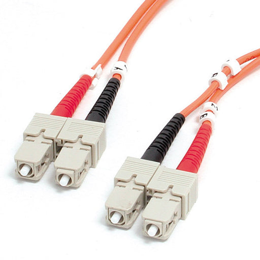 EAN 65030790390 - StarTech.com FIBSCSC2 Cable de fibra óptica e InfiniBand Naranja imagen 1