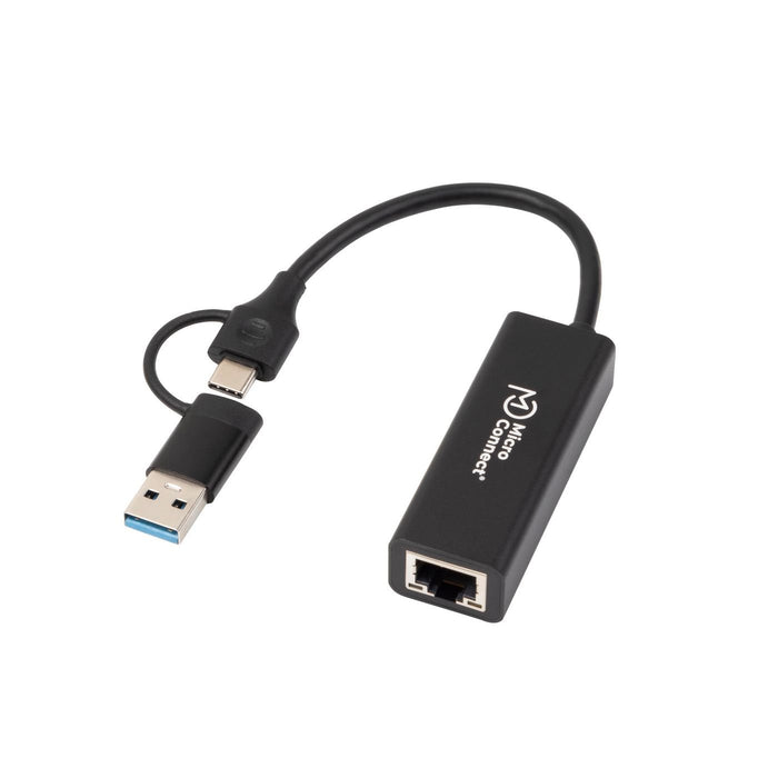 EAN 5715063053409 - Microconnect MC-USBACNET1G cambiador de género para cable USB C RJ-45 Negro imagen 1