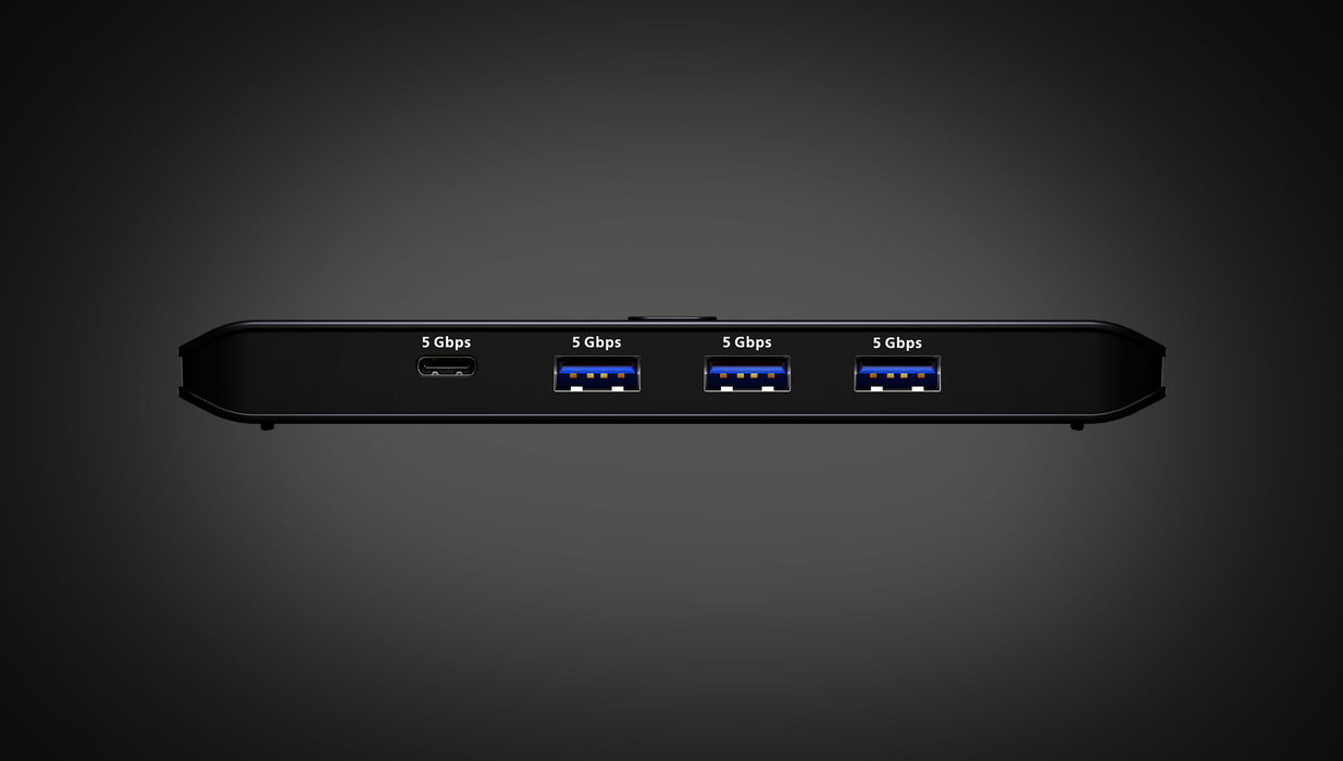 EAN 4711581521452 - ATEN US5324-AT hub de interfaz USB 3.2 Gen 1 (3.1 Gen 1) Type-A + Type-C 5000 Mbit/s Negro imagen 3