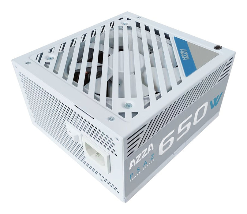 EAN 4712839557629 - Azza PSAZ-650W(ATX2.0) unidad de fuente de alimentación 20+4 pin ATX ATX Blanco imagen 1