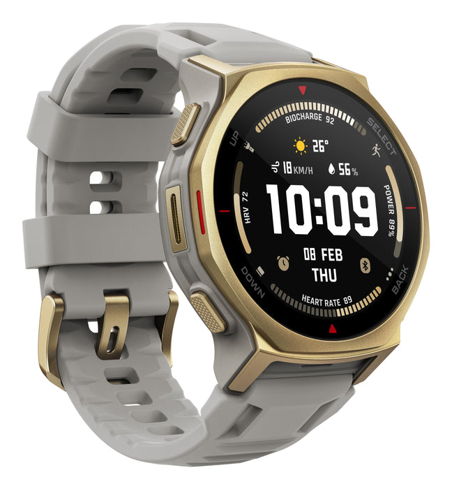 EAN 6972596109440 - Amazfit T-rex 3 Pro 3,35 cm (1.32") AMOLED 44 mm Digital 466 x 466 Pixeles Pantalla táctil Oro Wifi GPS ( imagen 5
