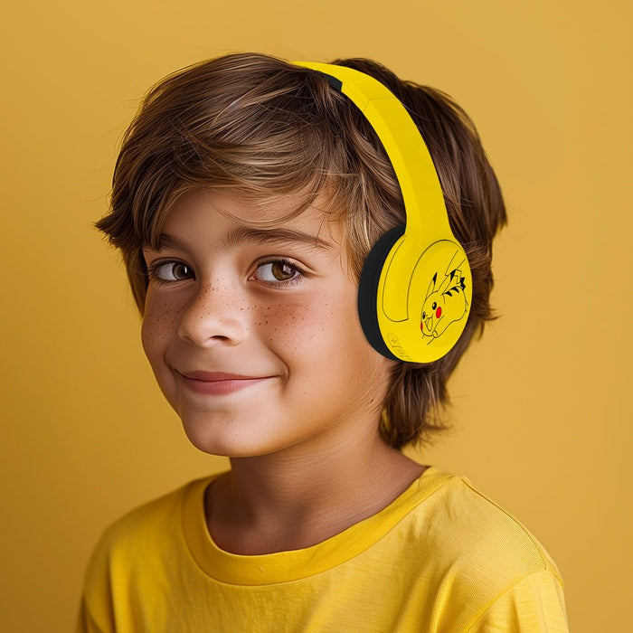 EAN 5055371629904 - OTL Technologies Pokémon Pikachu Auriculares Inalámbrico y alámbrico De mano Música Bluetooth Amarillo imagen 2