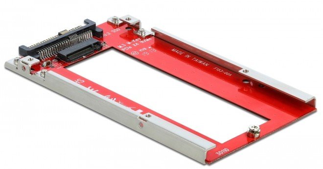 EAN 4043619640775 - DeLOCK 64077 tarjeta y adaptador de interfaz Interno M.3 imagen 1