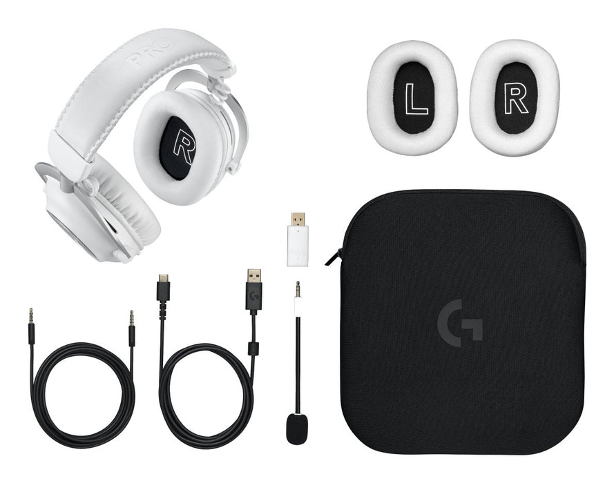 EAN 5099206109063 - Logitech G 981-001269 auricular y casco Auriculares Inalámbrico Diadema Juego Bluetooth Blanco imagen 2