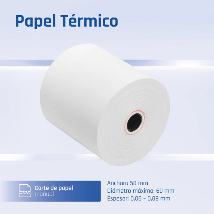 EAN 8435364318836 - iggual TP Easy 58 203 x 203 DPI Alámbrico Transferencia térmica Impresora de recibos imagen 13
