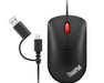 EAN 0195892016830 - Lenovo 4Y51D20850 ratón Oficina Ambidextro USB Tipo C Óptico 2400 DPI imagen 1