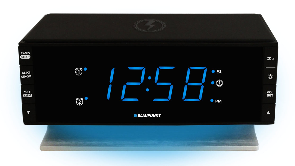 EAN 5901750503283 - Blaupunkt CR55CHARGE radio Reloj Digital Negro imagen 1