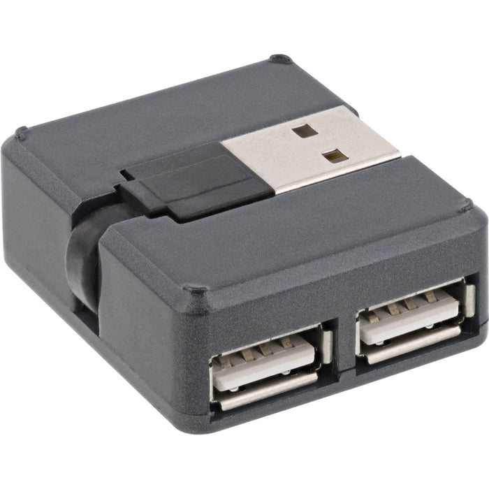 EAN 4043718315512 - InLine 33293L hub de interfaz USB 2.0 Type-A 480 Mbit/s Negro imagen 3