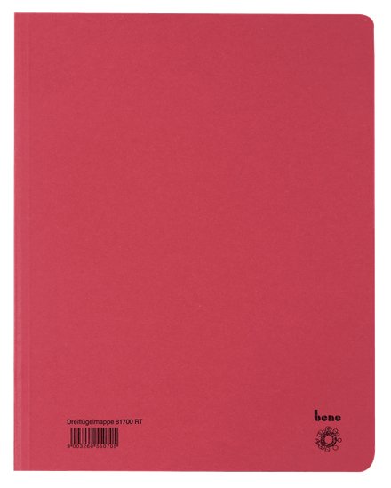 EAN 9003260550705 - Bene 81700RT carpeta Caja de cartón Rojo A4 imagen 1
