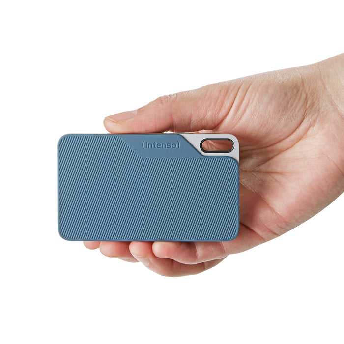 EAN 4034303033614 - Intenso Lesen/Schreiben bis zu 500 MB/s/2TB USB Tipo C 3.2 Gen 1 (3.1 Gen 1) Azul, Gris imagen 4