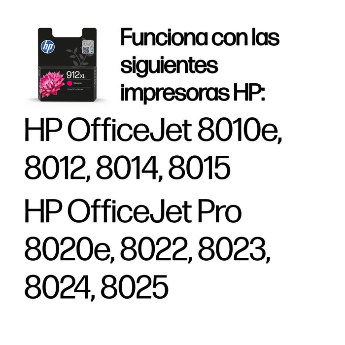 EAN 199764686756 - HP 912XL High Yield Magenta Original Ink Cartridge cartucho de tinta 1 pieza(s) Alto rendimiento (XL) imagen 2