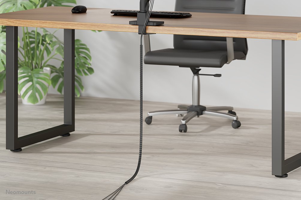 EAN 8721246340164 - Neomounts ADS06-140BL organizador de cables Escritorio Pasacables Negro 1 pieza(s) imagen 8