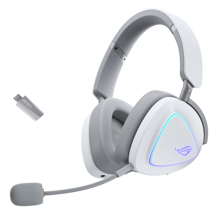 EAN 4711387907368 - ASUS ROG Delta II Auriculares Inalámbrico y alámbrico Diadema Juego USB Tipo C Bluetooth Blanco imagen 1