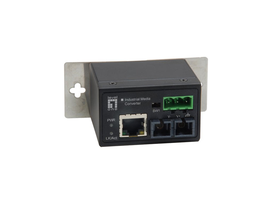 EAN 4015867188156 - LevelOne IEC-4002 convertidor de medio 100 Mbit/s Multimodo Negro imagen 1