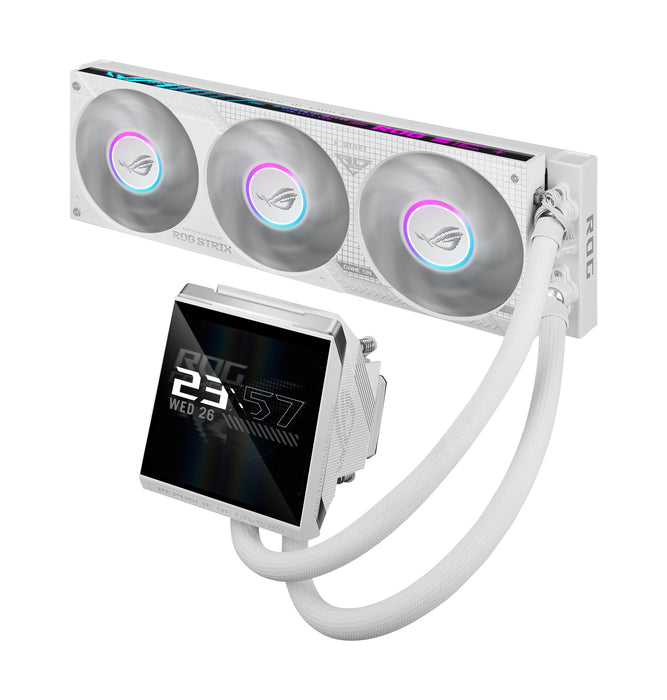 EAN 4711636582322 - ASUS ROG Strix LC IV 360 ARGB LCD White Edition Procesador Kit de refrigeración líquida 12 cm Blanco imagen 4
