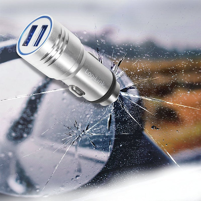 EAN 4052792057447 - LogiLink PA0228 cargador de dispositivo móvil Universal Plata Encendedor de cigarrillos Auto imagen 6