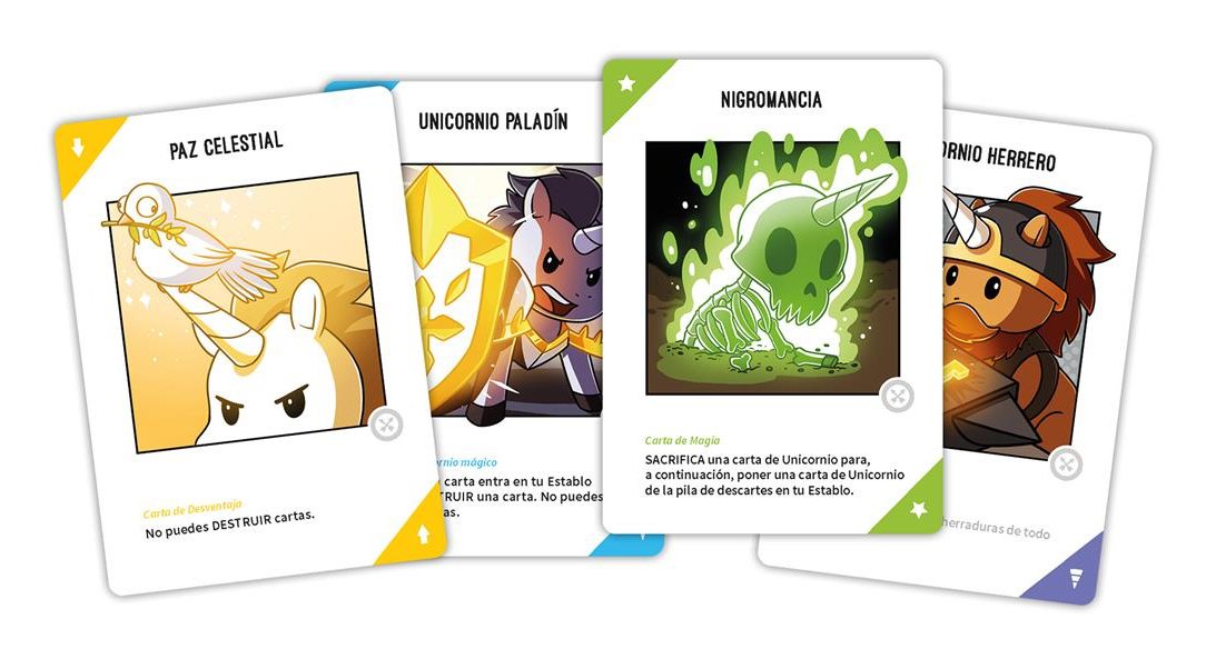 EAN 3558380092551 - Asmodee TEEUU05ES juego de tablero Unstable Unicorns Unicornios de Leyenda Expansión de juego de cartas imagen 2