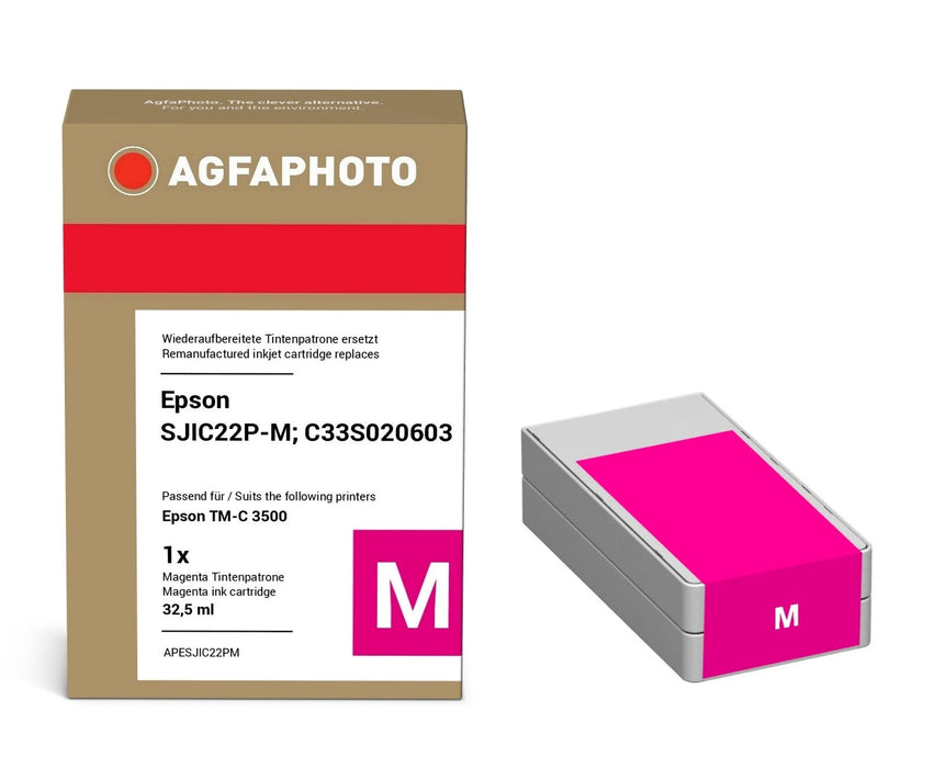 EAN 4250164921062 - AgfaPhoto Nicht kategorisiert cartucho de tinta 1 pieza(s) Compatible Rendimiento estándar Magenta imagen 1