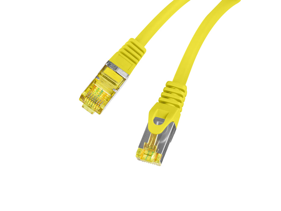 EAN 5901969440829 - Lanberg PCF6A-10CU-0300-Y cable de red Amarillo 3 m Cat6a S/FTP (S-STP) Alrededor imagen 3