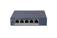EAN 6942160450100 - Hikvision DS-3E1505P-EI switch Gestionado Gigabit Ethernet (10/100/1000) Energía sobre Ethernet (PoE) Gri imagen 1