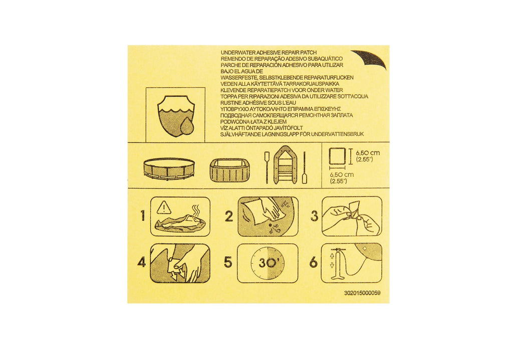 EAN 6941607307564 - Bestway 62091 kit de reparación hinchable imagen 2