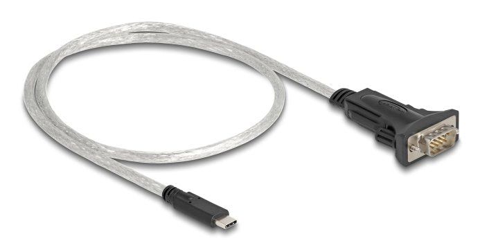 EAN 4043619642663 - DeLOCK 64266 cable de serie Negro, Transparente 0,5 m USB C RS-422/RS-485 imagen 1