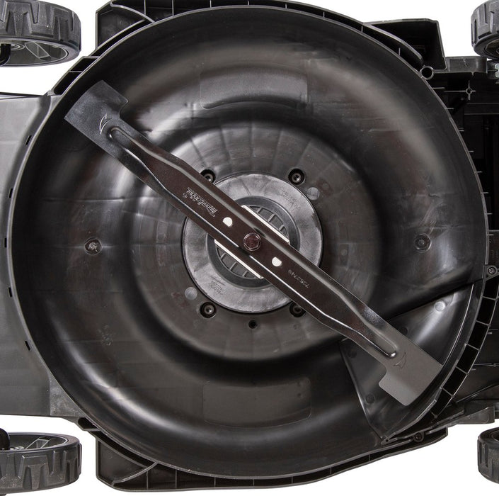 EAN 88381756730 - Makita DLM538Z cortadora de césped Cortacésped manual Batería Negro, Azul, Metálico imagen 15