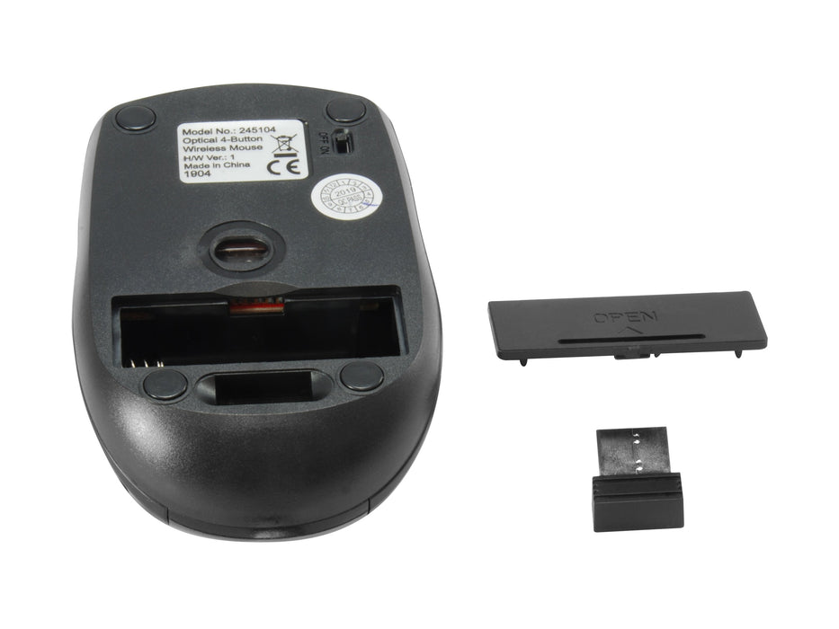 EAN 4015867208557 - Equip 245104 ratón Viajes Ambidextro RF inalámbrico Óptico 1600 DPI imagen 6
