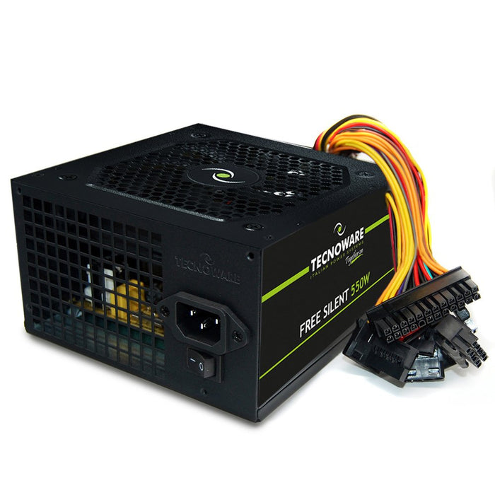 EAN 8026475175618 - Tecnoware FAL550FS12 unidad de fuente de alimentación 550 W 20+4 pin ATX ATX Negro imagen 3