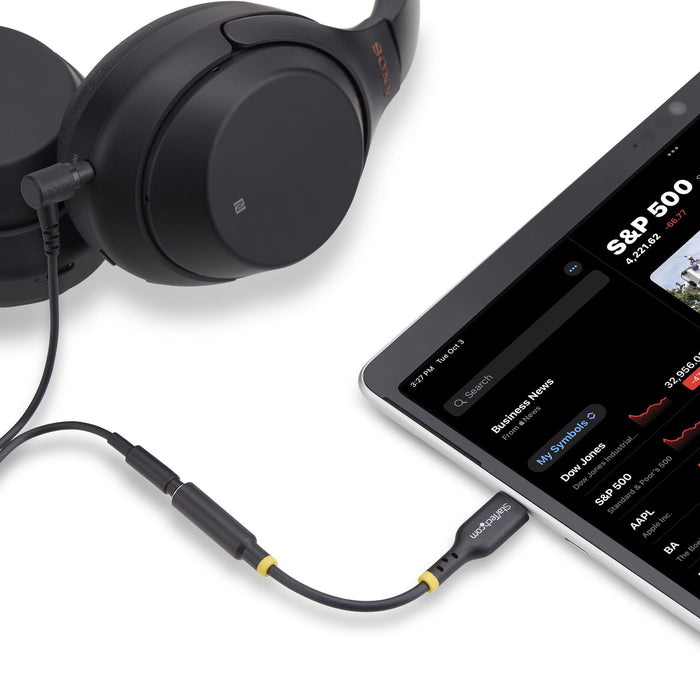EAN 0065030898225 - StarTech.com USBCAUDIO2 cable de audio 0,127 m USB Type-C 2.0 Negro imagen 6