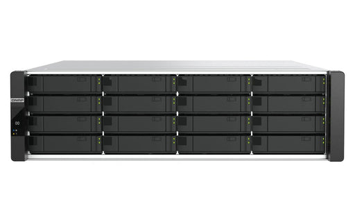 EAN 4711103086483 - QNAP ES1686dc R2 NAS Bastidor (3U) Intel® Xeon® D D-2142IT 48 GB DDR4 0 TB QNAP QES Negro, Gris imagen 1