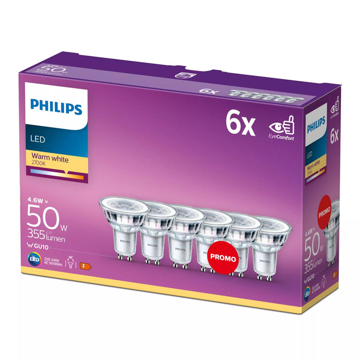 EAN 8718696586013 - Philips 8718696586013 lámpara LED Blanco cálido 2700 K 4,6 W F imagen 2