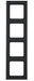 EAN 4011334385721 - Hager 10146096 placa de pared y cubierta de interruptor Antracita imagen 1