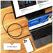 EAN 8591680168675 - FIXED FIXDBP-CC2-GR cable USB USB 2.0 2 m USB C 20 Gbit/s 240 W Gris imagen 8