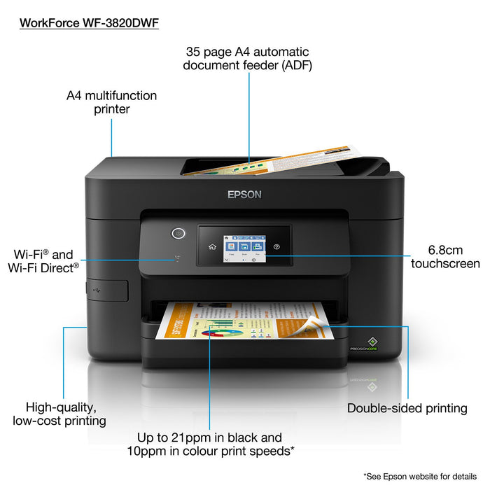 EAN 8715946679785 - Epson WorkForce Pro WF-3820DWF imagen 6