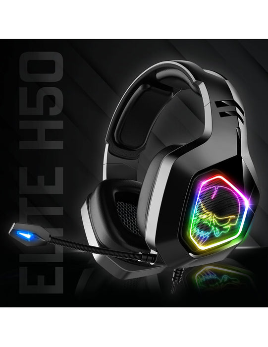EAN 3700104424630 - Spirit of Gamer ELITE-H50 DARK EDITION Auriculares Alámbrico Diadema Juego Negro imagen 3